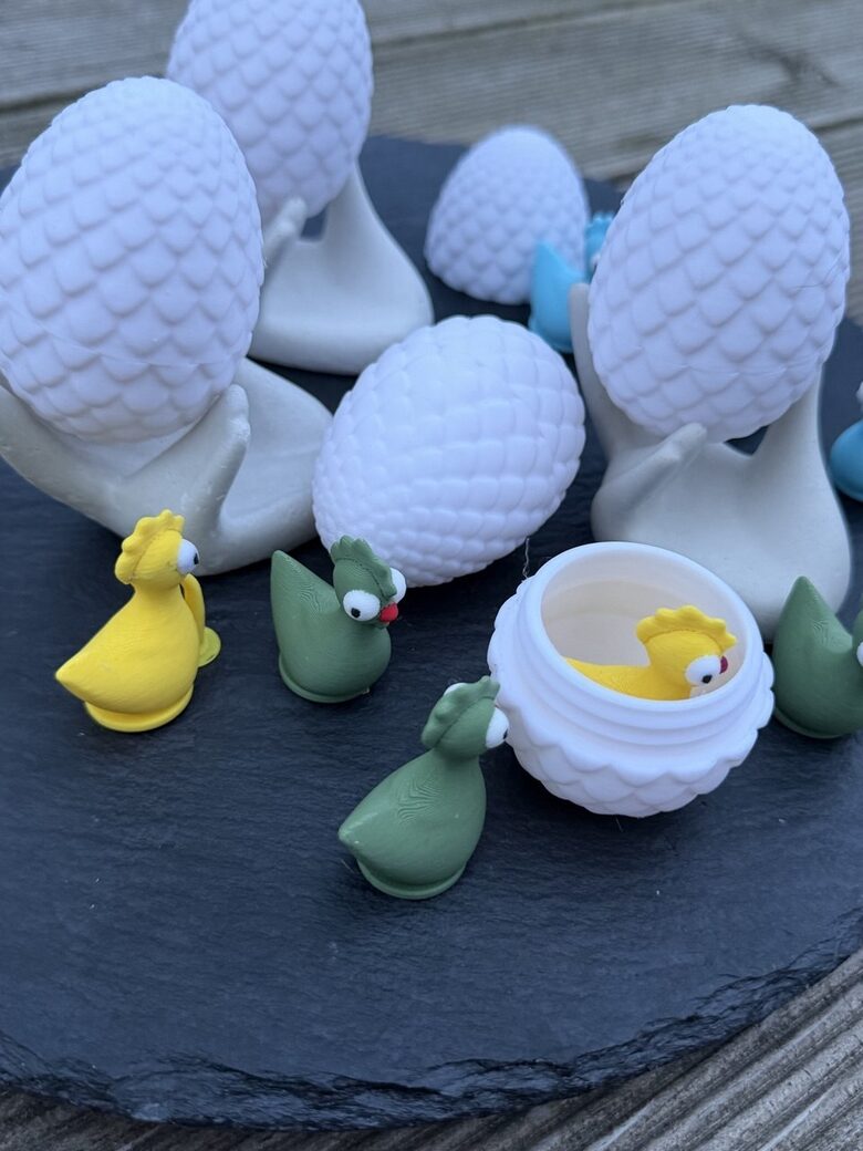 Cālēns dzeltens 3D