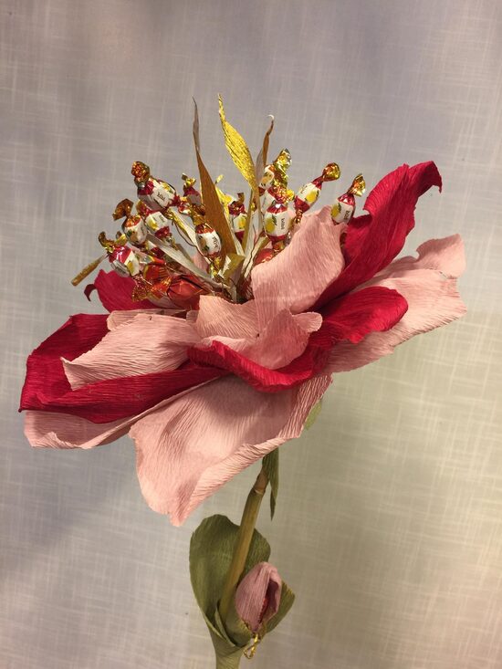 Saldumu dekors Konfekšu puķe