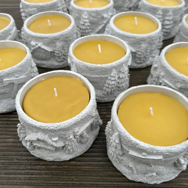 Vaska svece ģipša formā 7,00